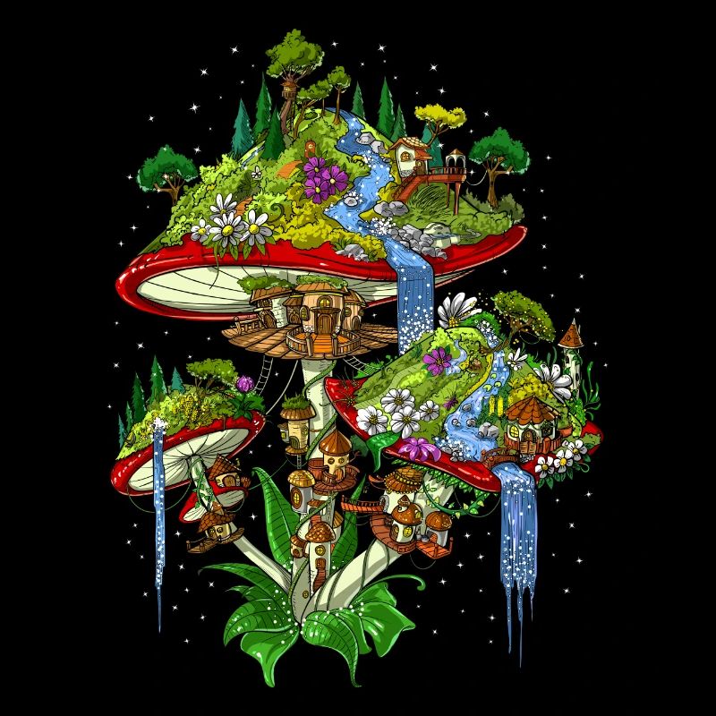 Magic Mushrooms Island