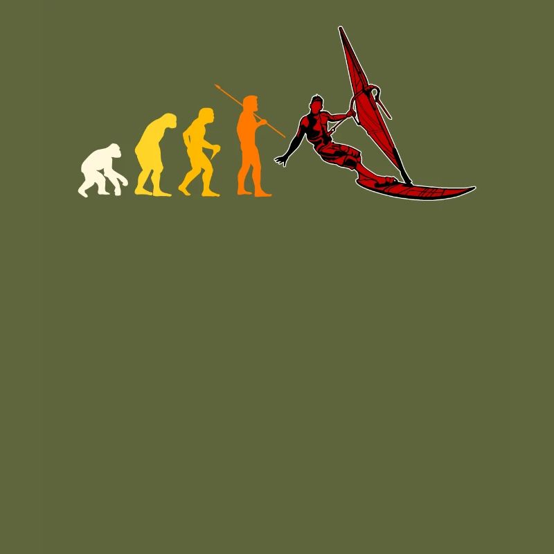 Windsurfen Evolution Geschenk