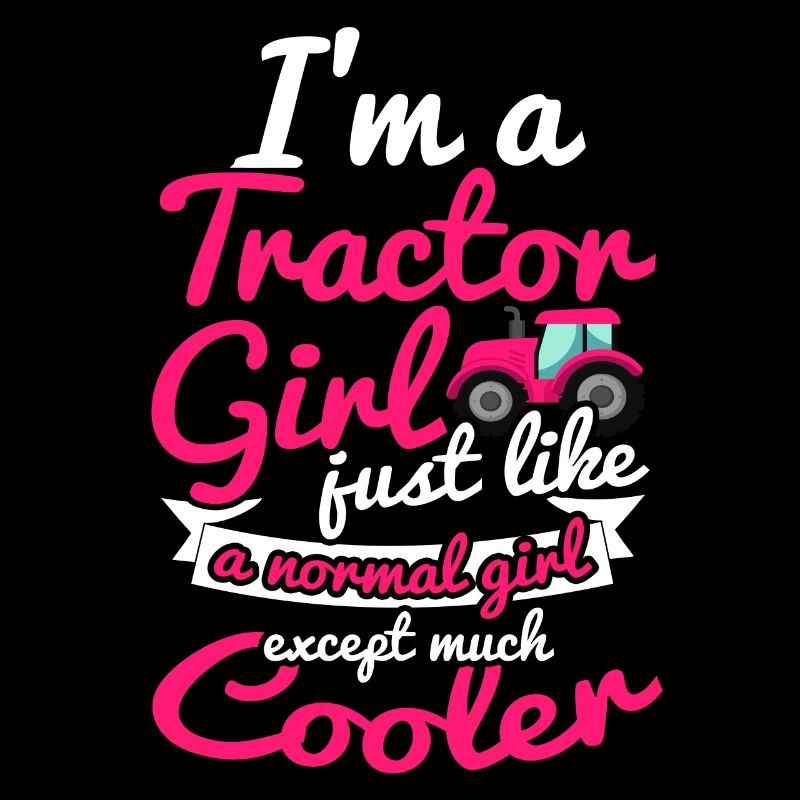 Fille de tracteur