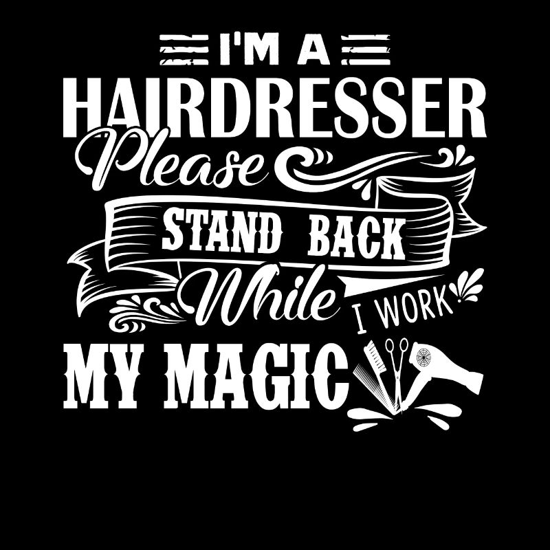 Friseur Ich bin ein Friseur