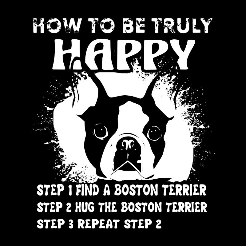 Umarme ein Boston Terrier Shirt