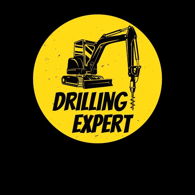 Drilling expert drilling machine construction site construction worker