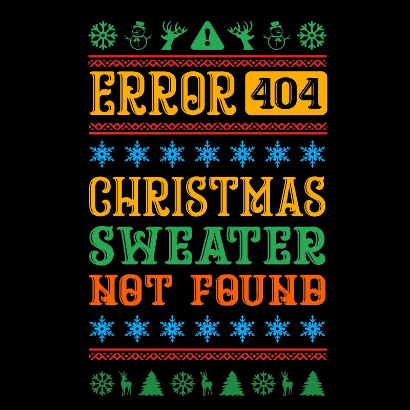 Error No Christmas Sweater Found