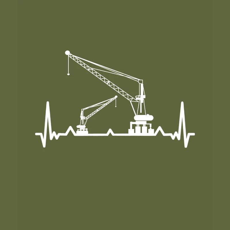 Crane Cranes Construction Site Crane Operator Vehicle Gift