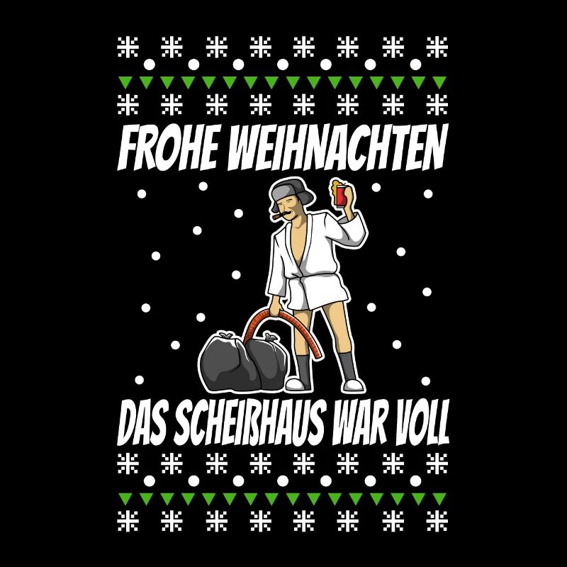 Frohe Weihnachten das Scheißhaus war voll