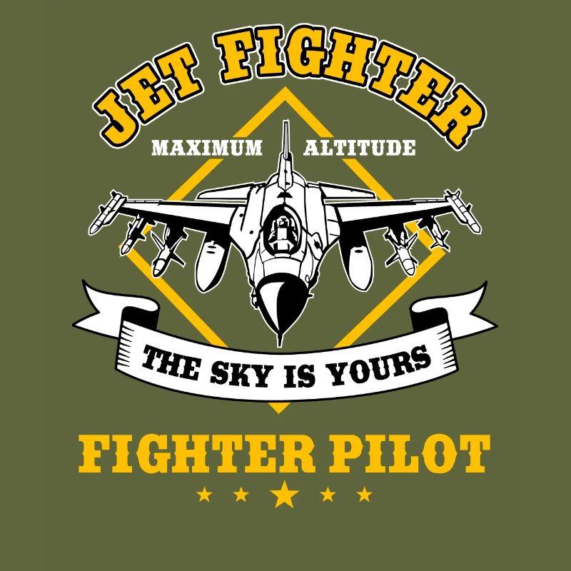 Kampfpilot Düsenjäger