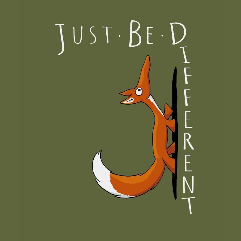 Just Be Different Sei Anders Selbstbewußter Fuchs