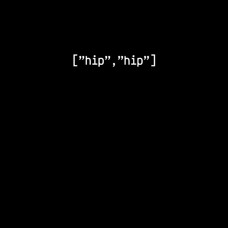 Hip Hip Array Programmierer Coding