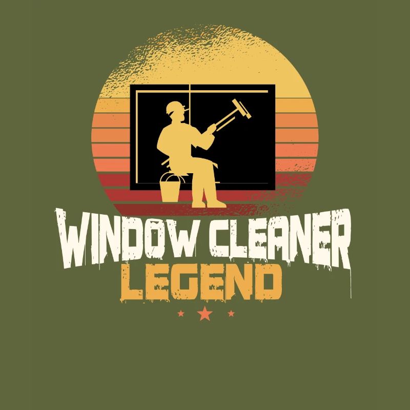 Window cleaner legend