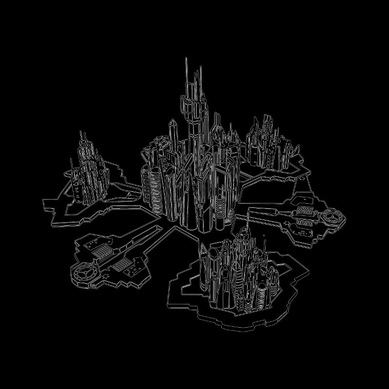 Stadt der Atlanits