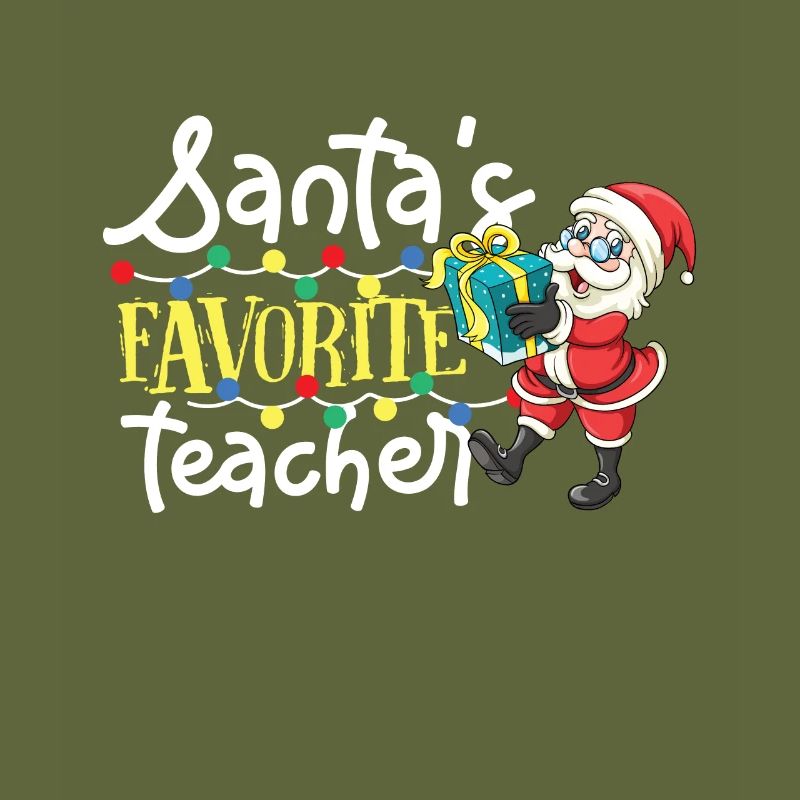 Professeur préféré du Père Noël de Noël