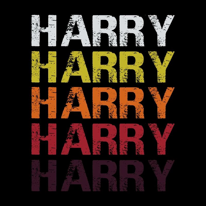 Harry Harry pattern Harry lettering