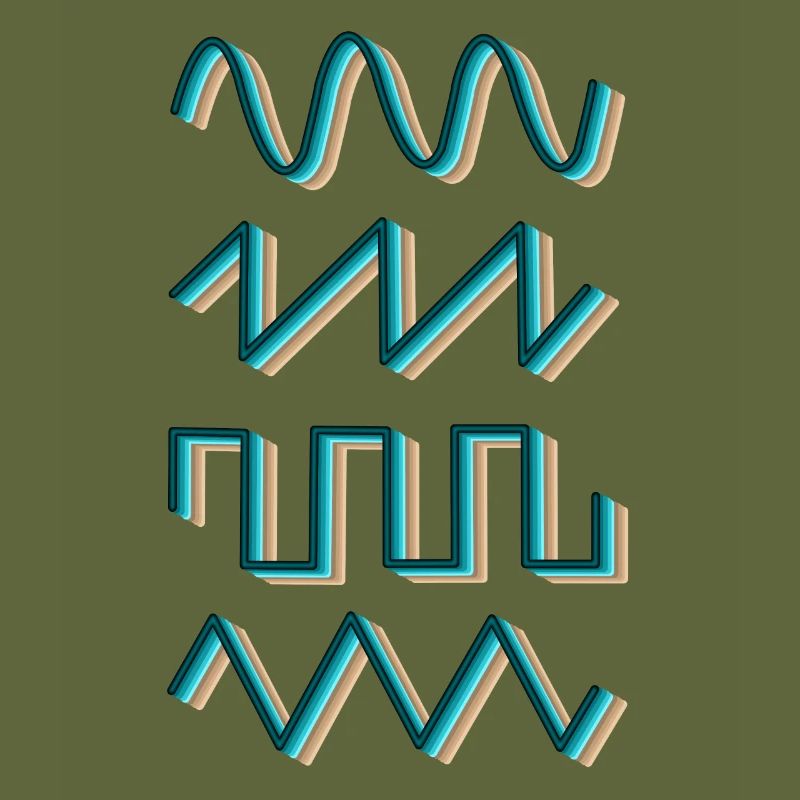 Synthesizer Synth Audio Analog Waves