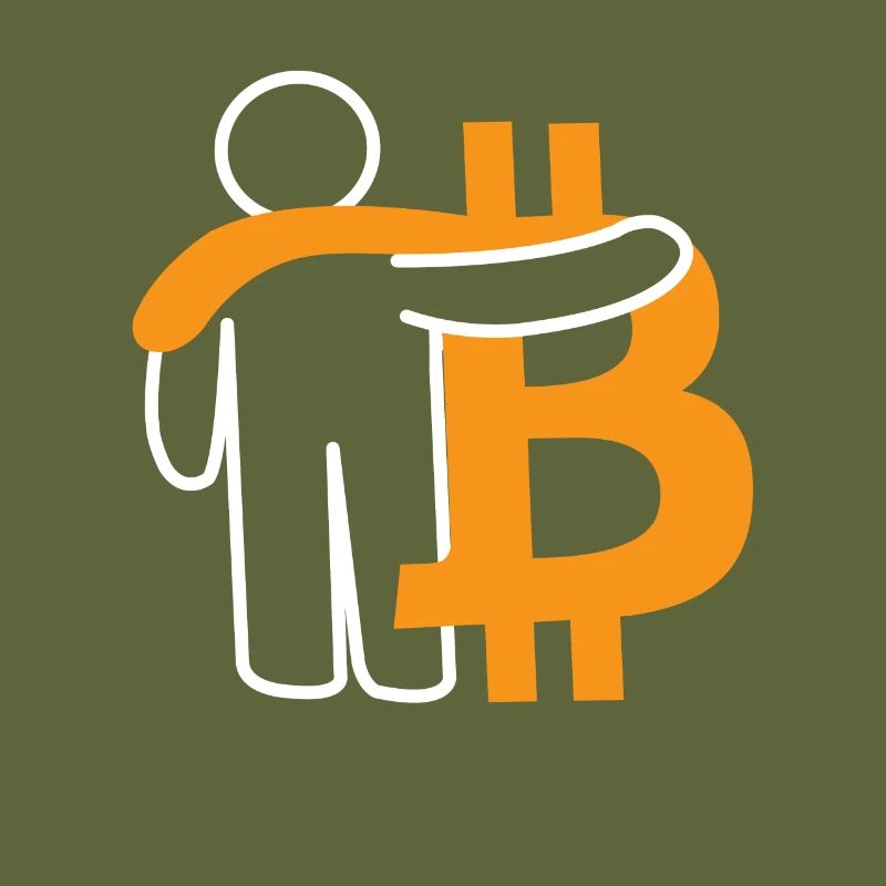 Bitcoin Freunde - Bitcoin BFF Geschenkidee