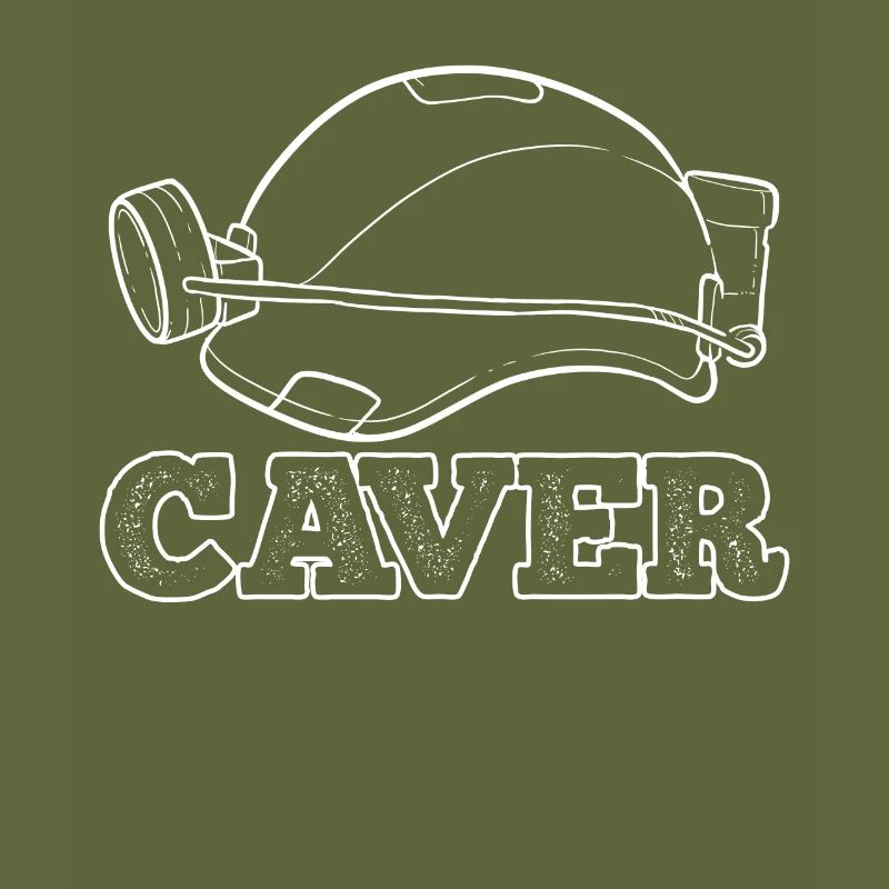 Speleologist Caving