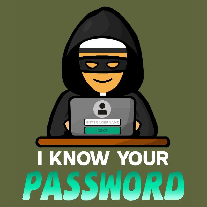 Hacker - I know your password