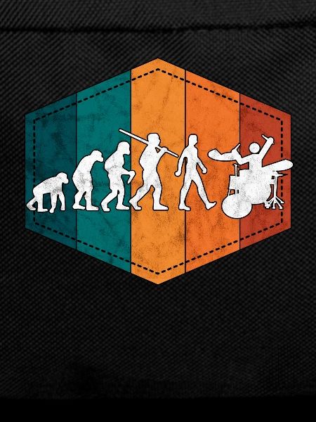 Drums evolution drummer retro