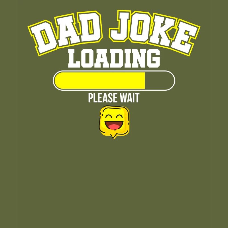 Papa-Witz Laden Bitte warten - Dad Joke Loading