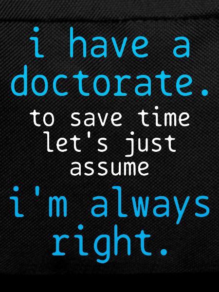 PhD Doctor