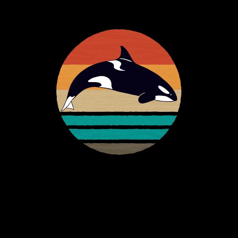 Cute orca design