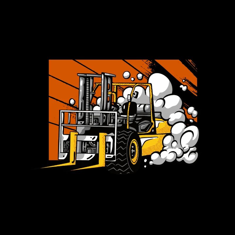 Forklift Race Cool Forklift Gift