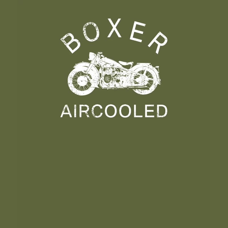 Boxer motor series motorcycle chopper biker gift
