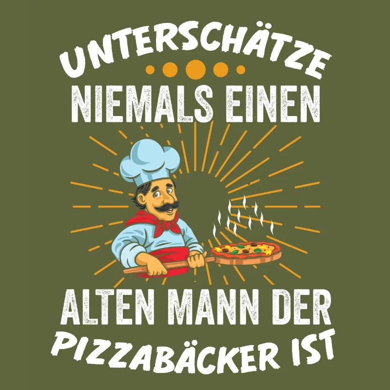 Pizzabäcker Küchenchef Geschenk