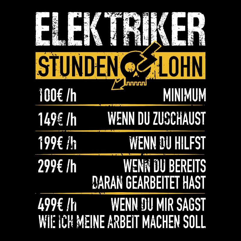 Electrician Hourly Wage - Electrician Gift Idea