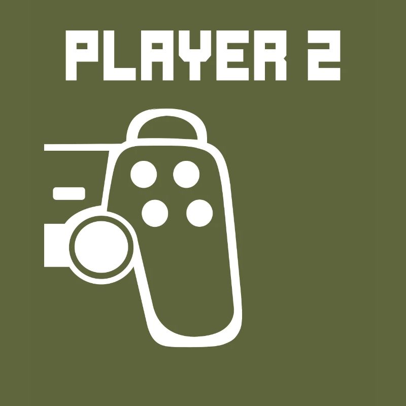 Gamer Player 2 Partner Gaming Geschenk