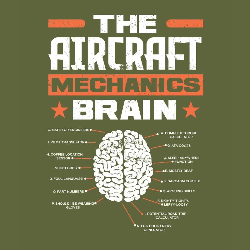 Aircraft Mechanic Brain