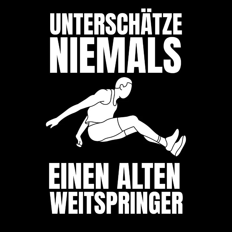 Weitsprung Sportlehrer Weitspringer Dreisprung Dad