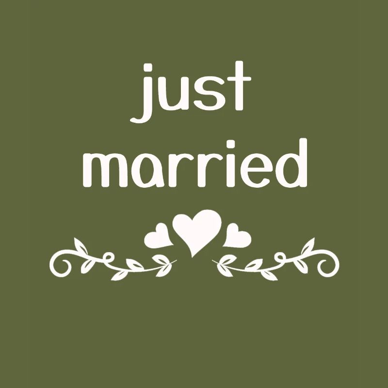 just married