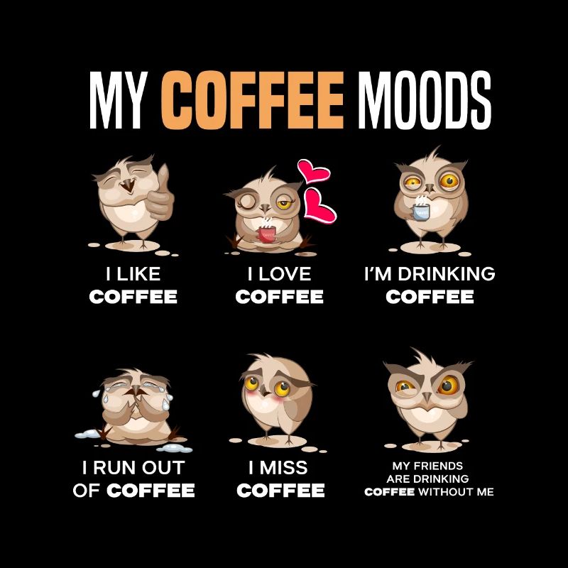 Owls Coffee Lover Gift