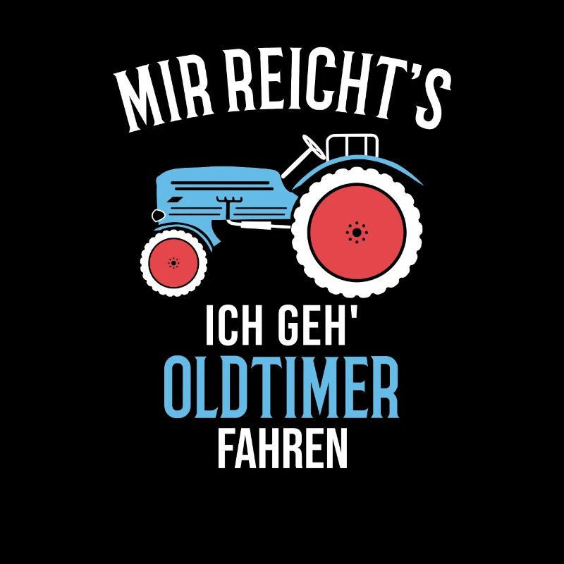 Trecker Oldtimer Landwirt Geschenkidee