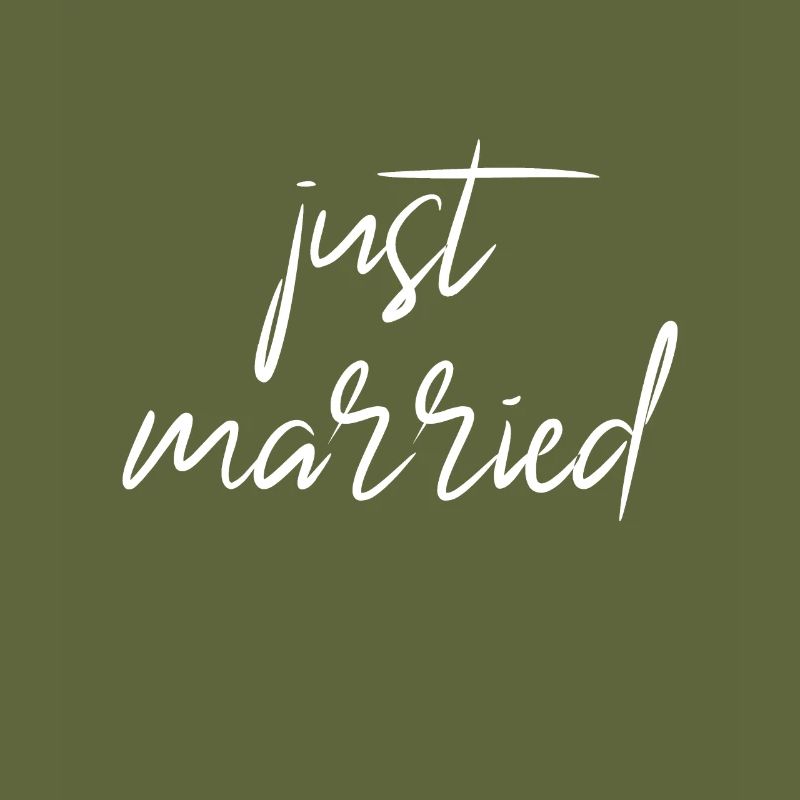 just married