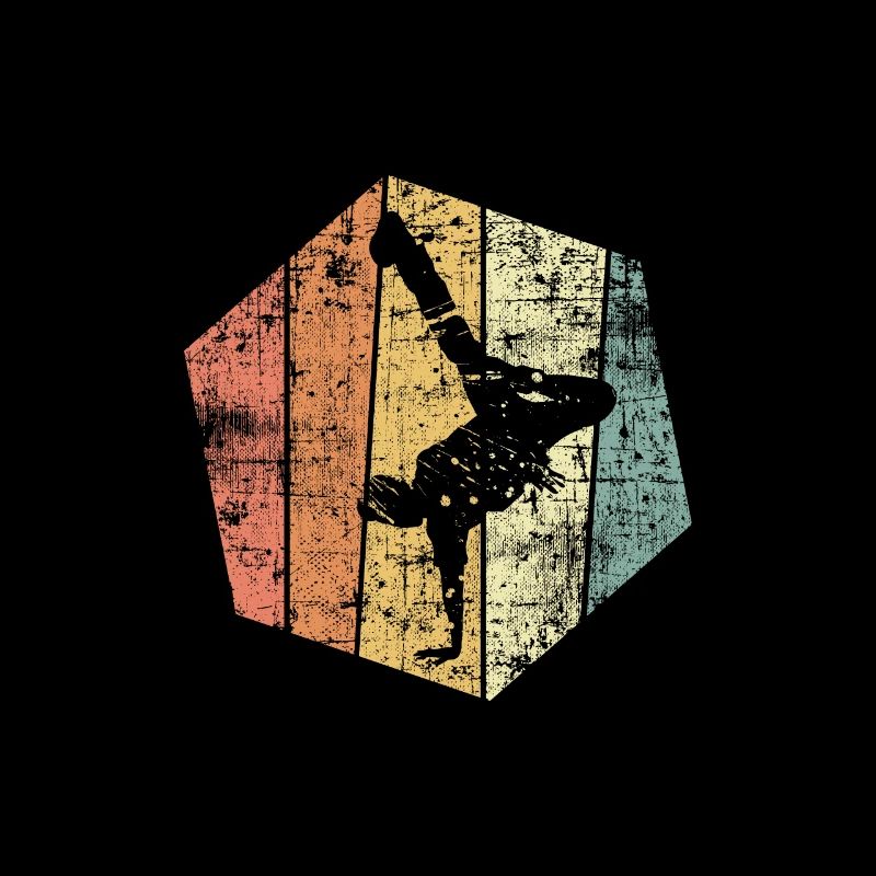 Breakdancer vintage Tänzer