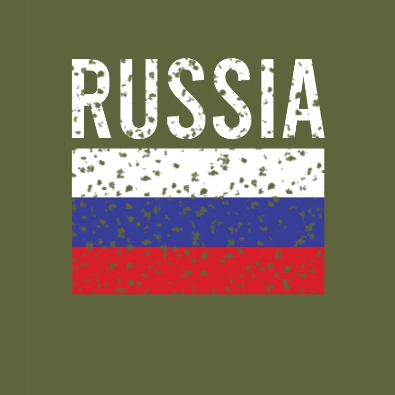 Drapeau russe Vintage