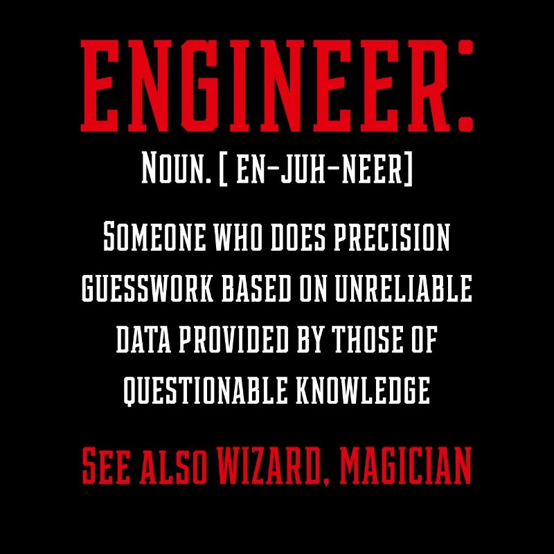 Engineer Funny Definition - Jobs Geschenk Beruf