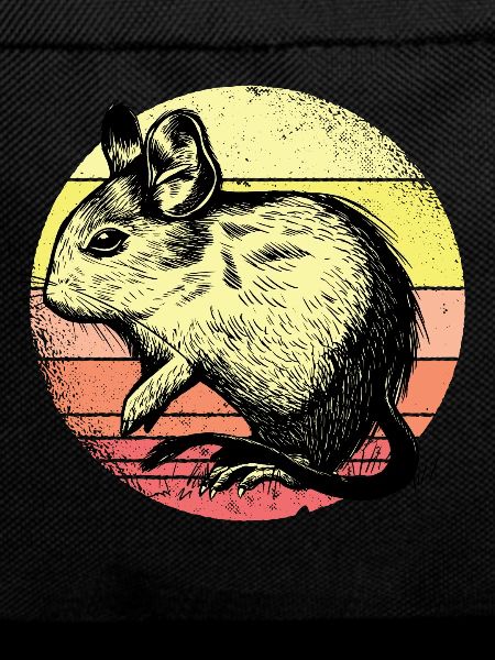 Degu Silhouette