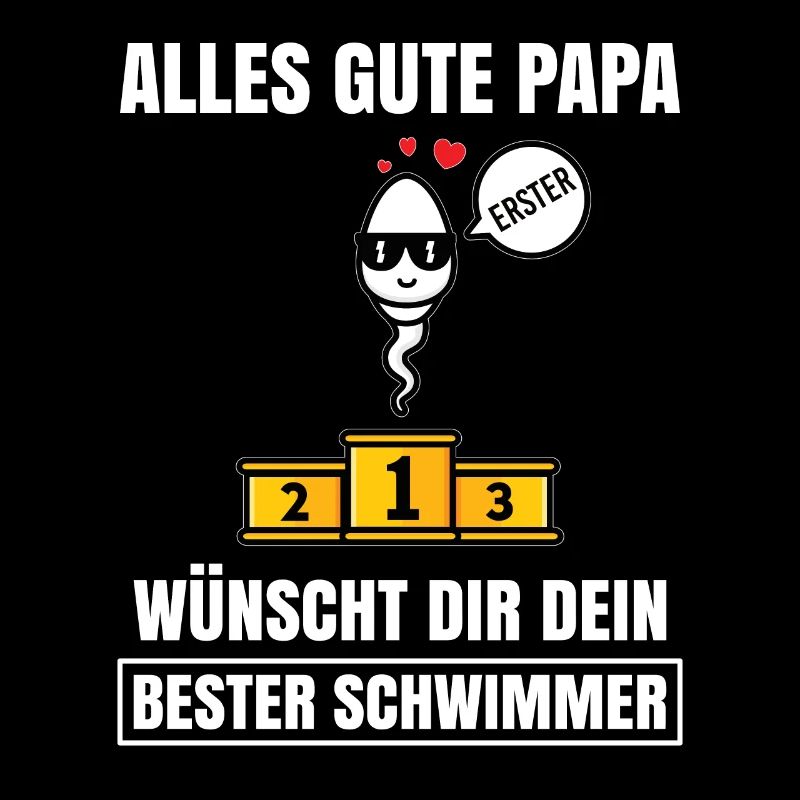 Alles Gute Papa wünscht dir dein bester Schwimmer