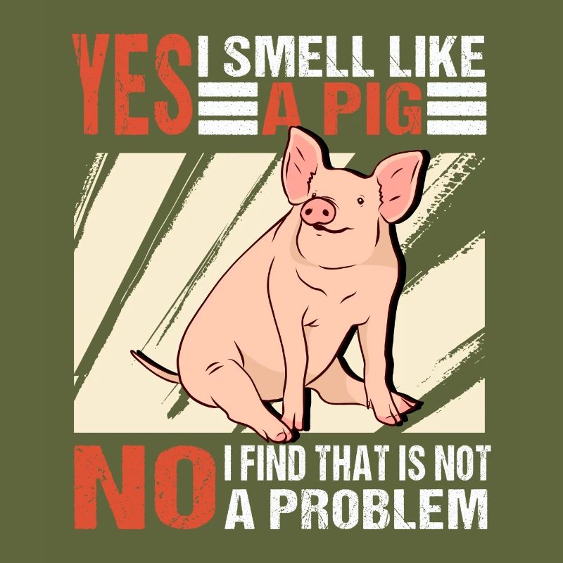 Cochons les cochons sentent l’odeur