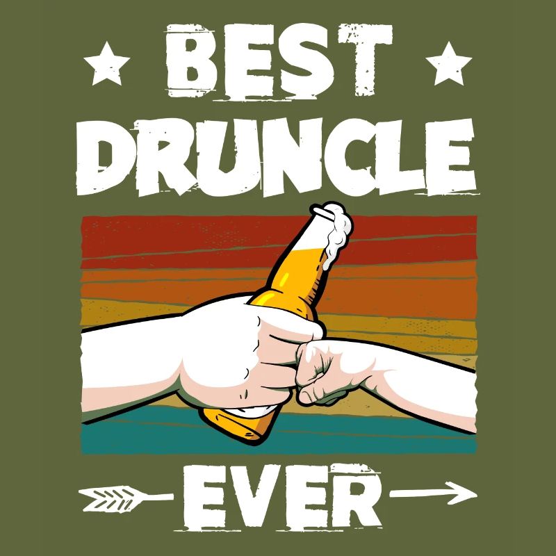 Best Druncle Ever Bier Säufer Onkel Geschenk