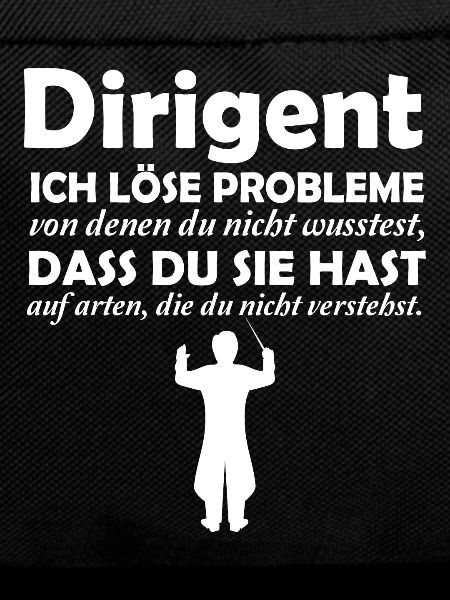 Dirigent löst Probleme