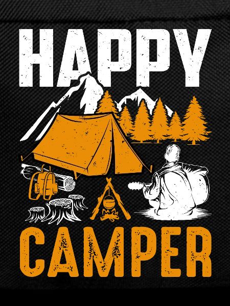 Happy Camper Campfire Camping Gifts
