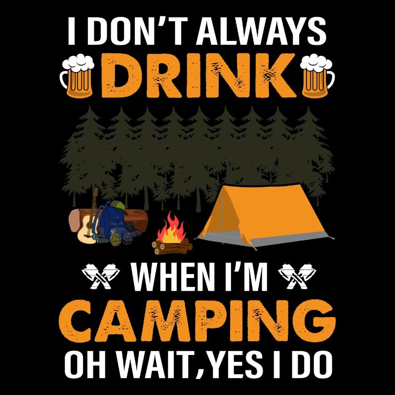 Happy Camper Campfire Camping Gifts