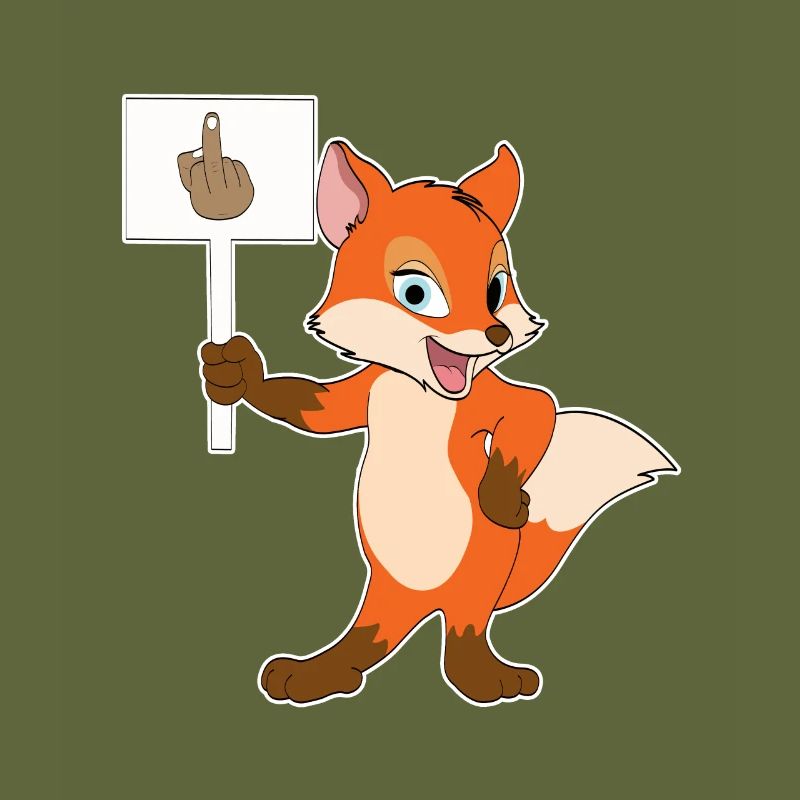 Funny Fox Forest Cute Animal Gift