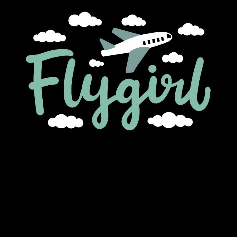 Pilot Girl Flugbegleiterin Flugzeug Luftfahrt