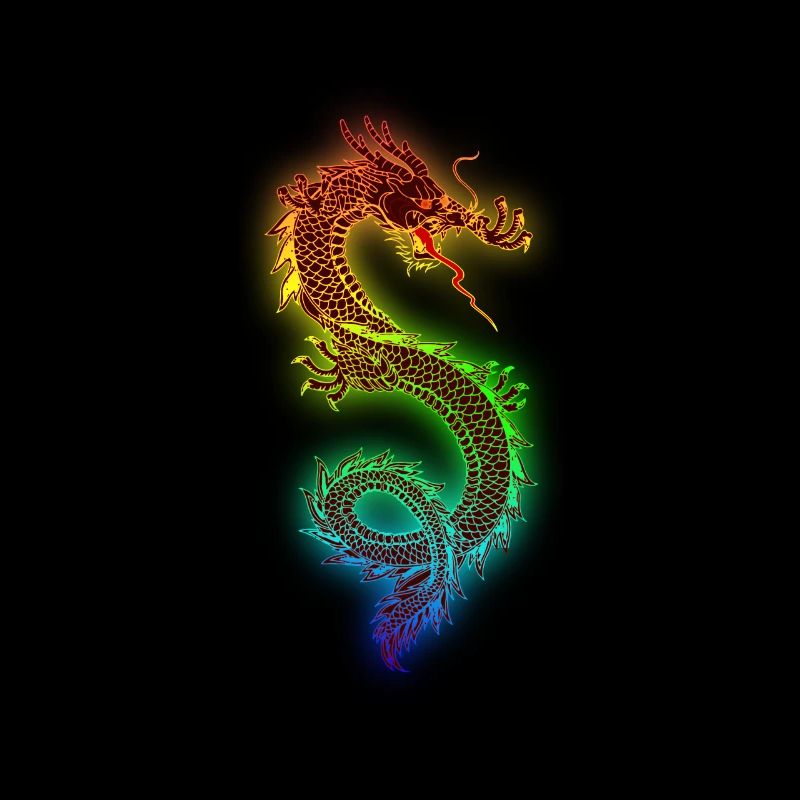 Kunst Drache