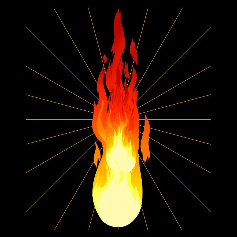 Feu feu Brûlant chaud