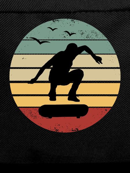 Retro skateboard skater skateboarding skateboarder